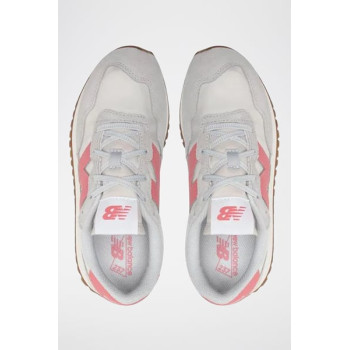 Sneakers 237 - Gris et rose - 02 - 34189638