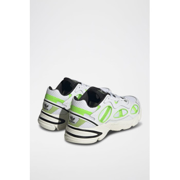 Sneakers en cuir Astir SN - Blanc et vert clair - 02 - 34329076