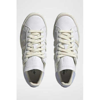 Sneakers en cuir National Tennis OG - Blanc et ciel - 02 - 34329100