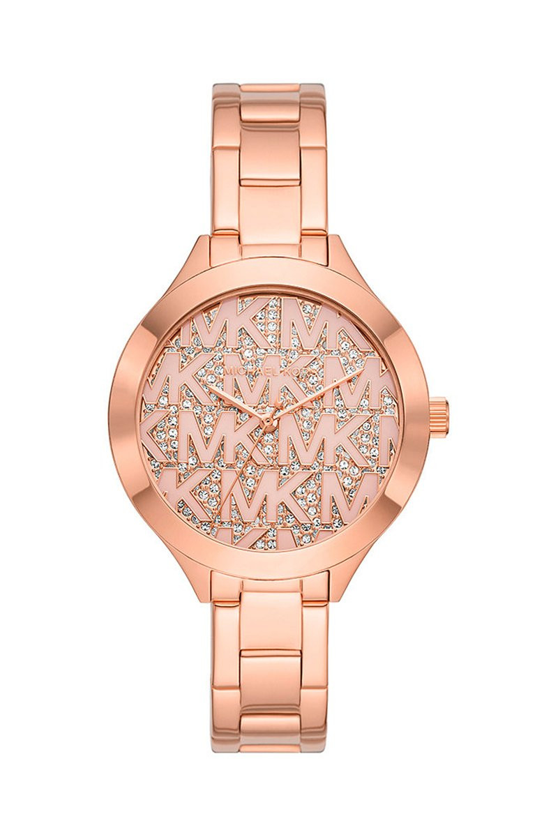 Montre à quartz en acier Aspin - 
Doré rose - 02 - 34484145