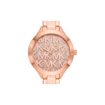 Montre à quartz en acier Aspin - 
Doré rose - 02 - 34484145