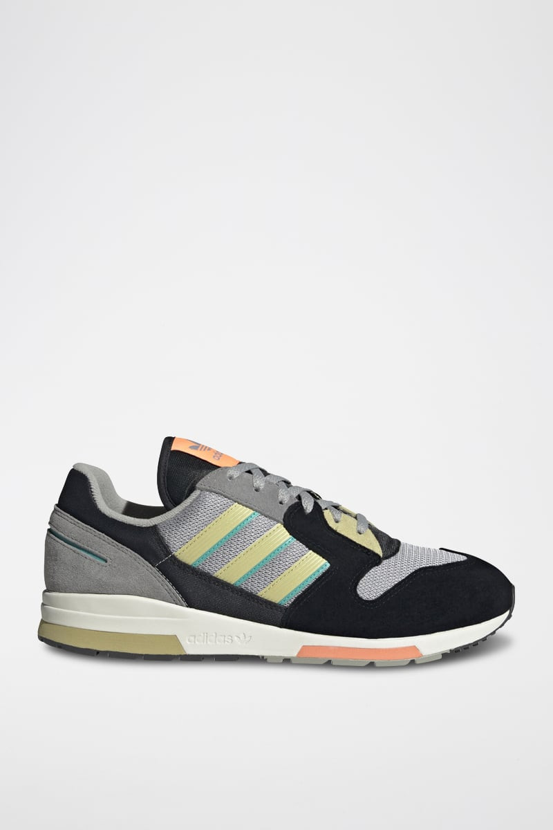 Sneakers en nubuck ZX 420 - Noir et gris clair - 02 - 34329139