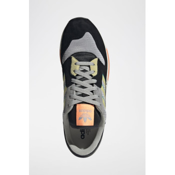 Sneakers en nubuck ZX 420 - Noir et gris clair - 02 - 34329139