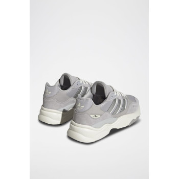 Sneakers en cuir Retropy F90 - Gris clair - 02 - 34329148