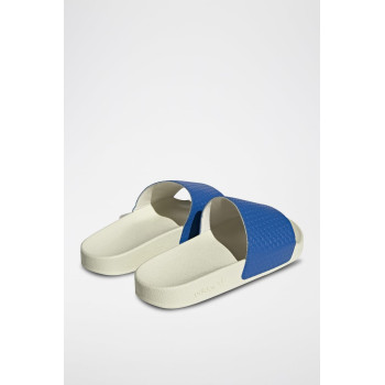 Claquettes en cuir Adilette - Bleu roi - 02 - 34328975