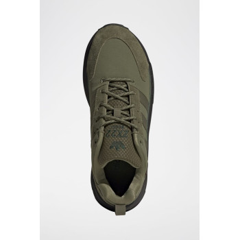 Chaussure en cuir et nubuck ZX 22 Boost - Vert foncé - 02 - 34329308