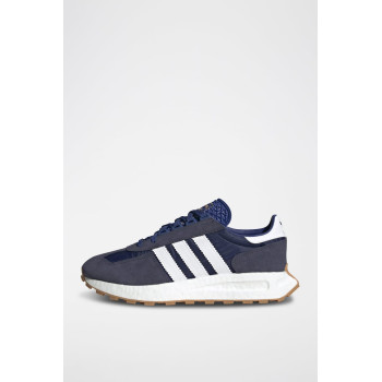 Sneakers en nubuck Retropy E5 - Bleu marine - 02 - 34329426