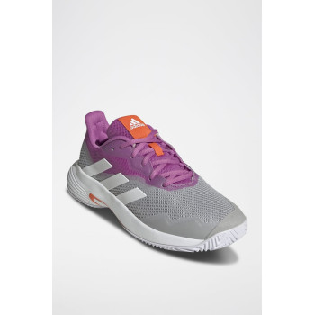 Chaussures de tennis CourtJam Control - Gris clair et violet - 02 - 34329206