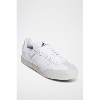 Chaussures de cyclisme en cuir The Velosamba Vegan - Blanc - 02 - 34329256