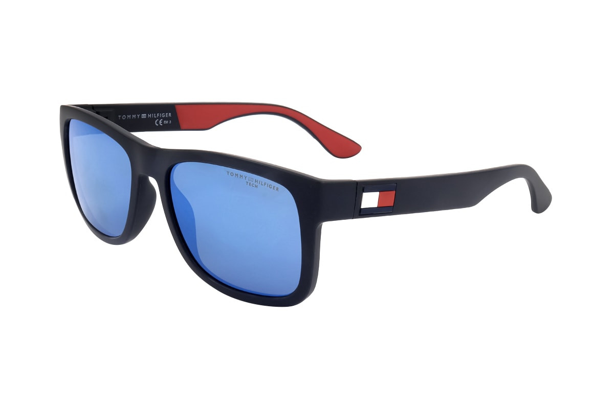 Lunettes de soleil homme - Verres effet miroir - Catégorie 2 - Tommy Hilfiger - 02 - 34317056