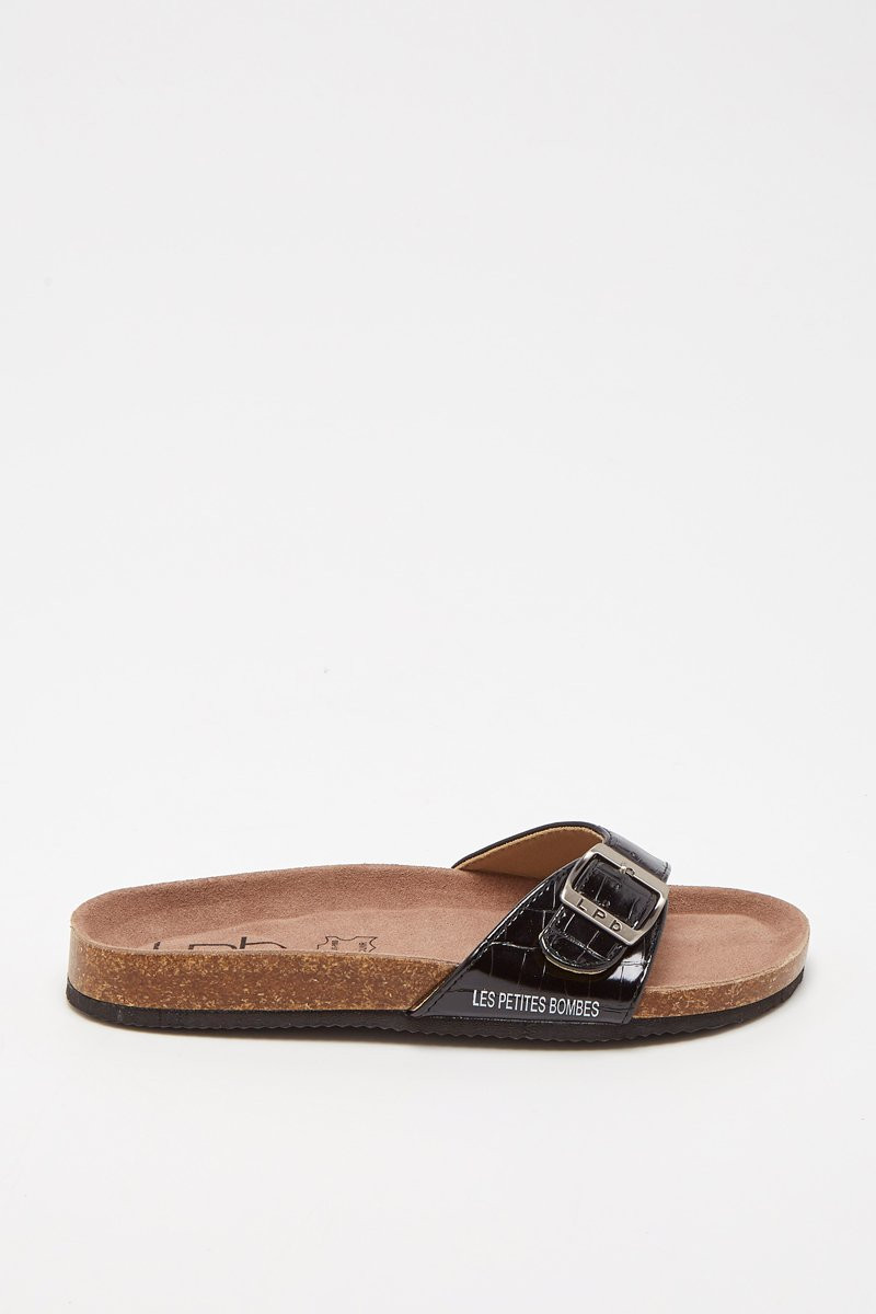 Mules vernies Disley - Noir - 02 - 34505233