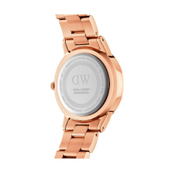 Montre en acier Iconic Link - 36 mm - Doré rose et blanc - 02 - 34533926