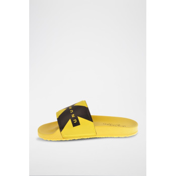 Mules - Jaune et noir - 02 - 34375892