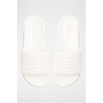 Mules plateformes Dally - Blanc - 02 - 34432384