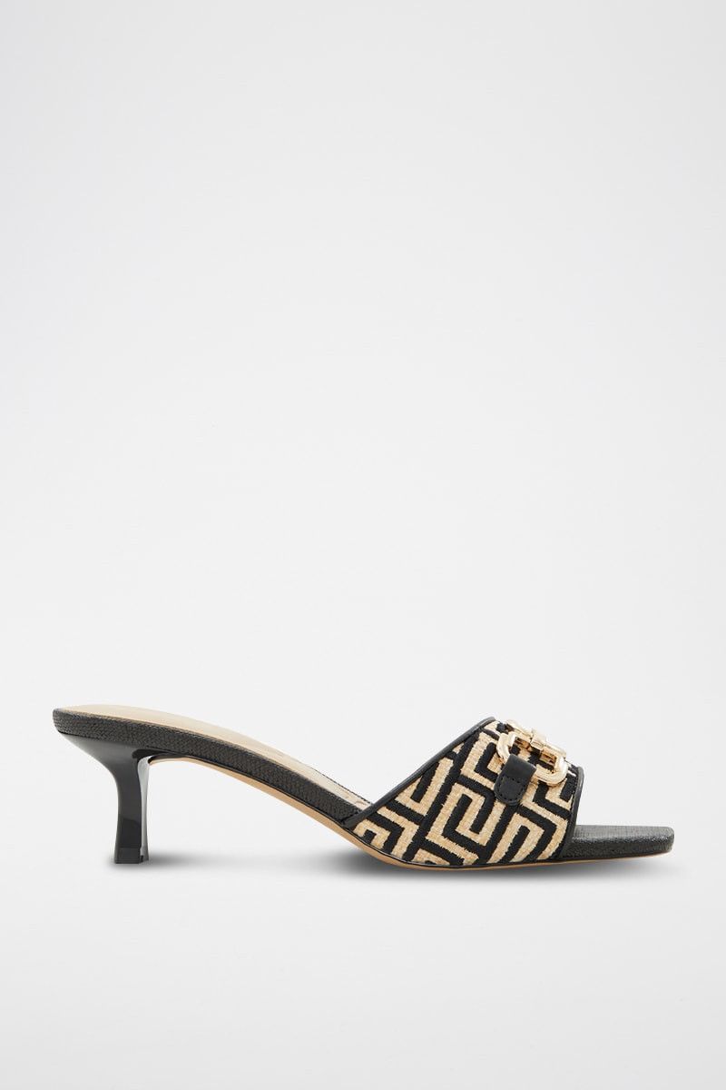 Mules à talons Naida - Noir - 02 - 34432393