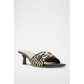 Mules à talons Naida - Noir - 02 - 34432393