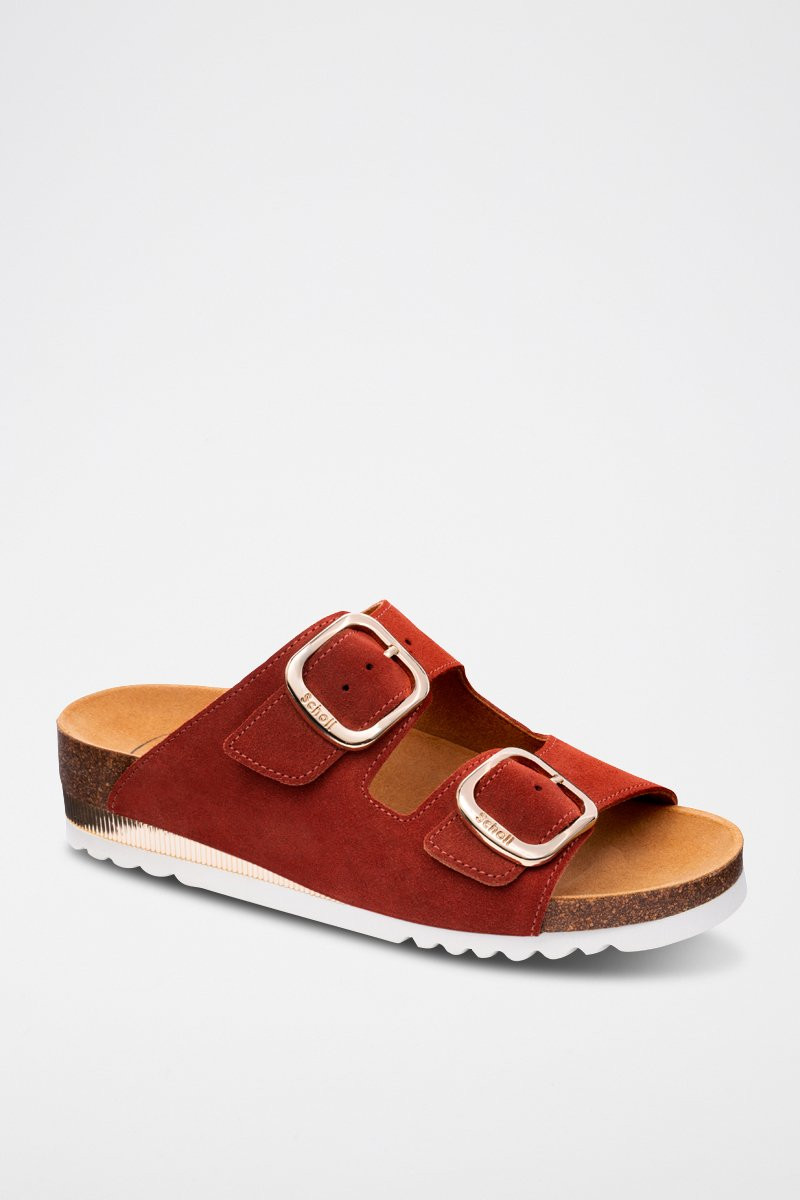 Mules Ilary en nubuck - 
Terracotta - 02 - 34536282