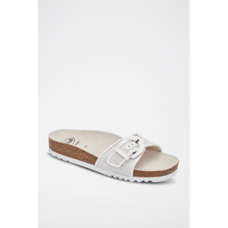 Mules Clodette - 
Blanc - 02 - 34536325