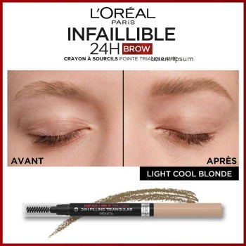 Crayon à sourcils - Infaillible 24h Brow - 8 Light Cool Blonde - 03 - 26930205