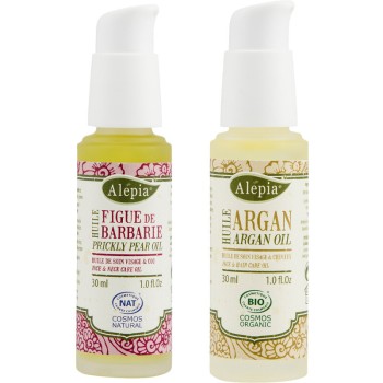 Duo d huiles bio régénérantes & anti-âge - Argan & figue de Barbarie - 2 x 30 ml - 03 - 27849870