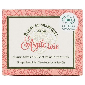 Barre de shampoing no-poo bio - Argile rose - 125 g - 03 - 26764182