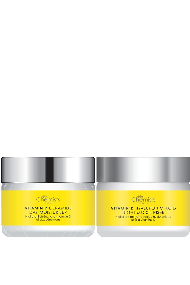 Duo de crèmes jour & nuit hydratantes - Vitamine D & acide hyaluronique - 2 x 50 ml - 03 - 27315771