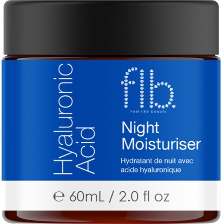 Crème de nuit hydratante - Acide hyaluronique - Feel Like Beauty - Visage - 60 ml - 03 - 28098149