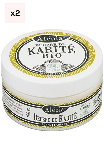 Duo de beurres de karité bio - Corps & cheveux - 2 x 100 ml - 03 - 26789109