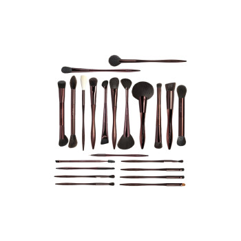 Kit complet de pinceaux & trousse - Teint & yeux - 22 produits   undefined undefined