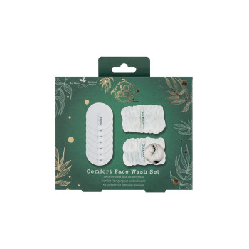 Kit skincare routine - Cotons réutilisables & bracelets microfibres - Visage - 9 produits   undefined undefined