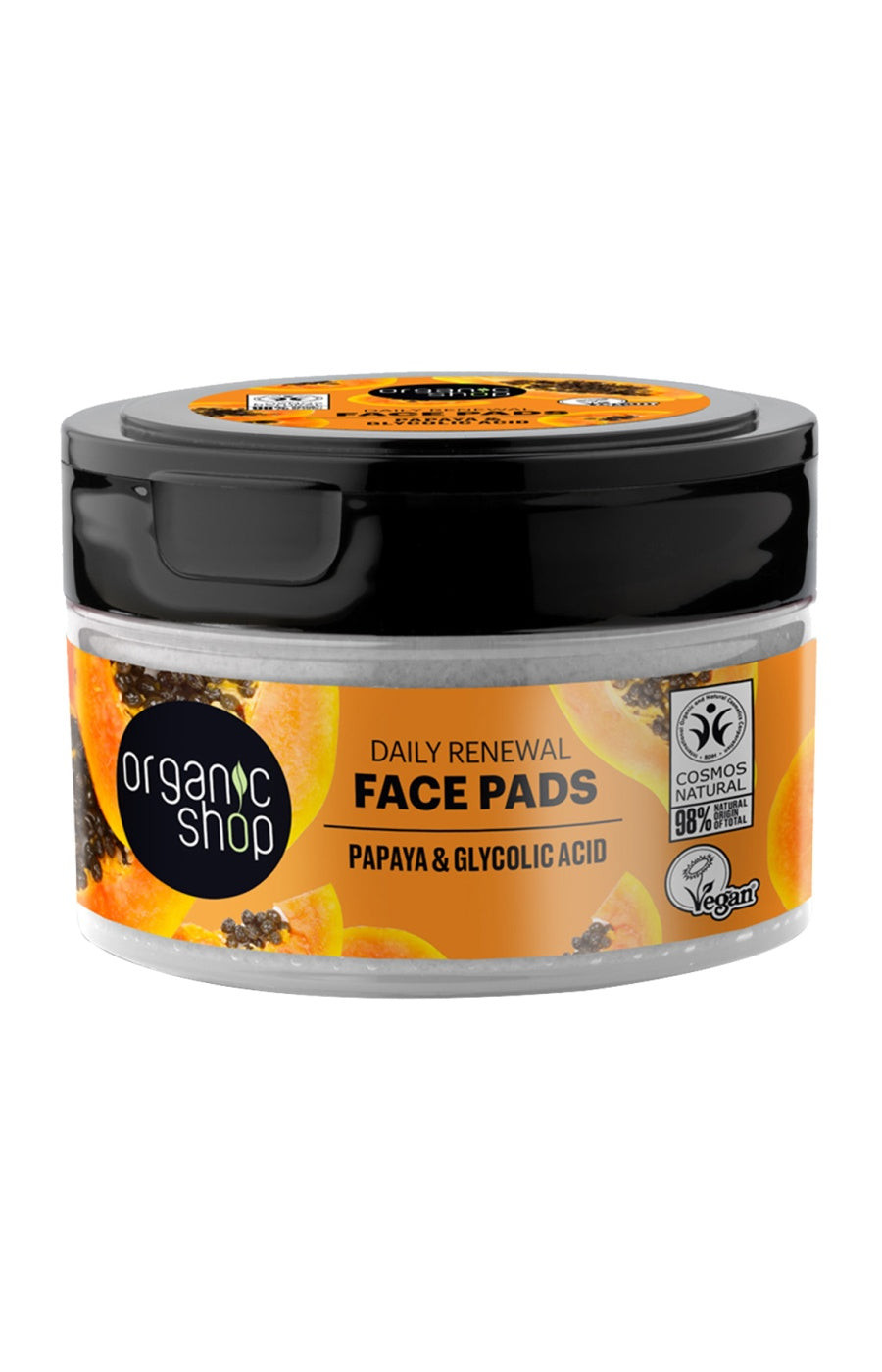 Disques nettoyants - Papaye & acide hyaluronique - 20 disques   undefined undefined