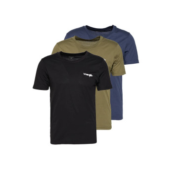 3 PACK  T-shirt basique olive XL undefined