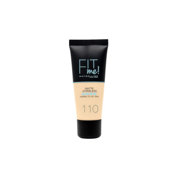 Maybelline Fond de teint liquide matifiant - Fit Me Matte & Poreless - 30 ml   undefined 110 Porcelaine