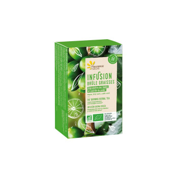 Fleurance Nature Infusion brûle-graisses bio - Maté, thé vert & café - 20 sachets   undefined undefined