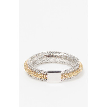 L'Or By Diamanta Bague Matera - Or Bicolore Blanc 375/1000   undefined undefined