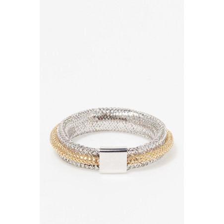 L'Or By Diamanta Bague Matera - Or Bicolore Blanc 375/1000   undefined undefined