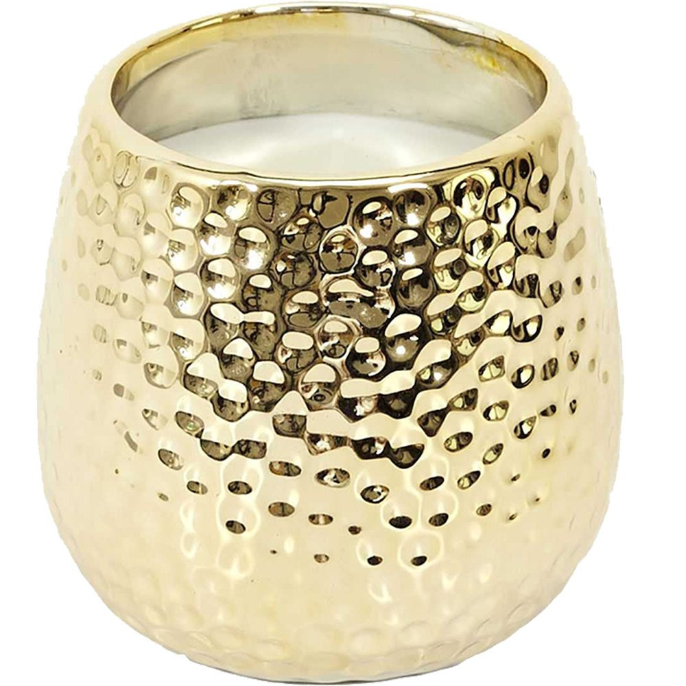 L'Atelier Du Pere Noel Bougie parfumée en céramique - Or du temps - Musc blanc - 380 g   undefined undefined