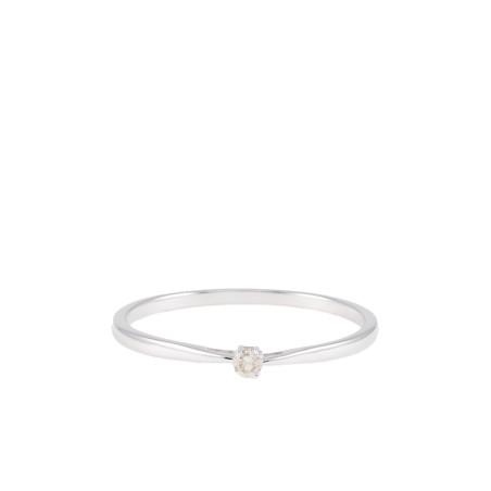 Mon premier diamant Bague Mayte - Or blanc 375/1000 & diamant   undefined 52