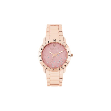 Cxl By Christian Lacroix Montre à quartz en acier inoxydable - Rose gold   undefined undefined
