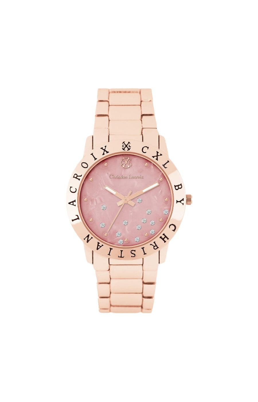 Cxl By Christian Lacroix Montre à quartz en acier inoxydable - Rose gold   undefined undefined