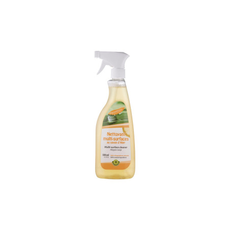 Alepia Nettoyant multi-surfaces au savon d'Alep - Huile essentielle de citron - 500 ml   undefined undefined