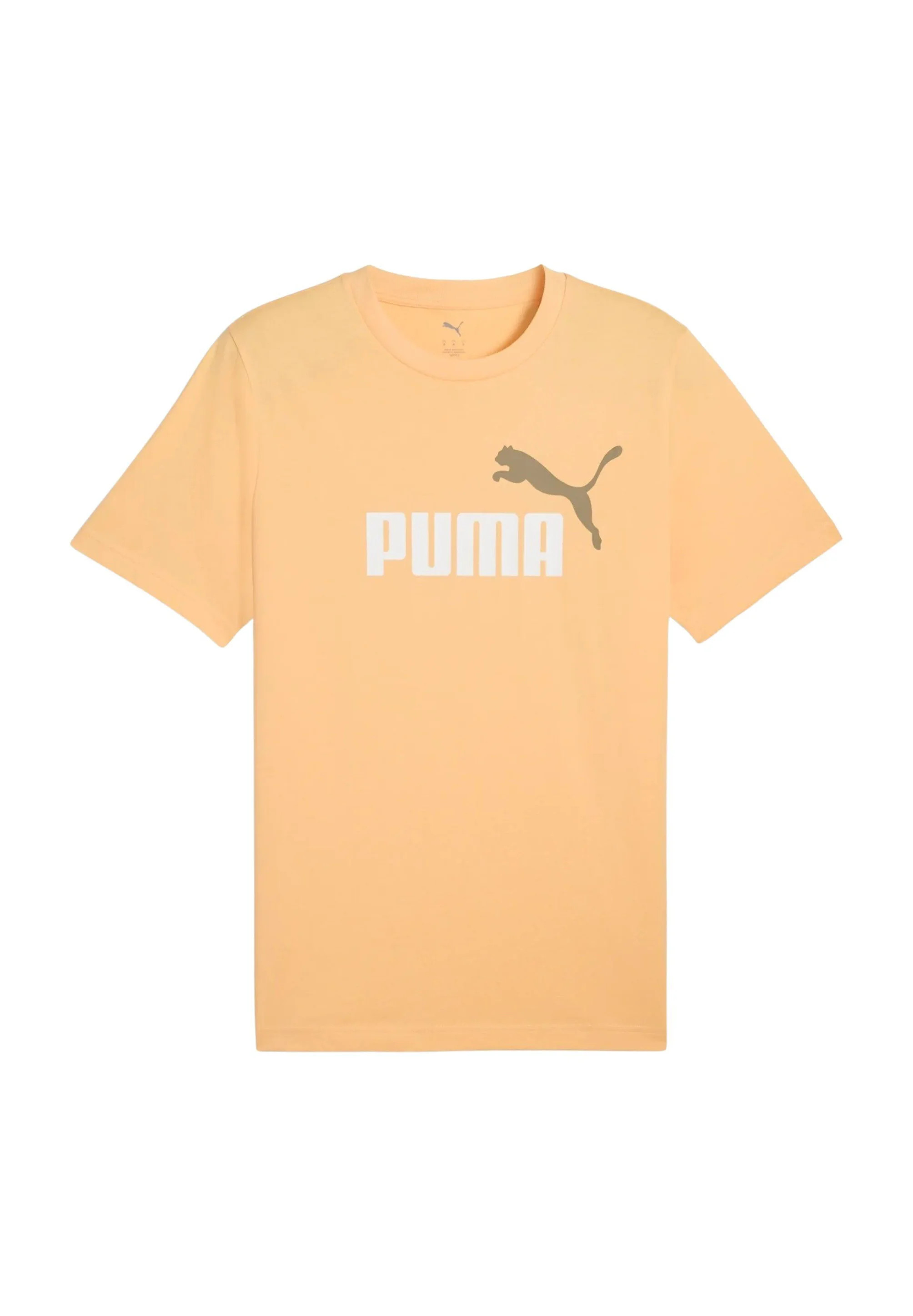 Puma ESS LOGO T-shirt imprimé abricot L undefined