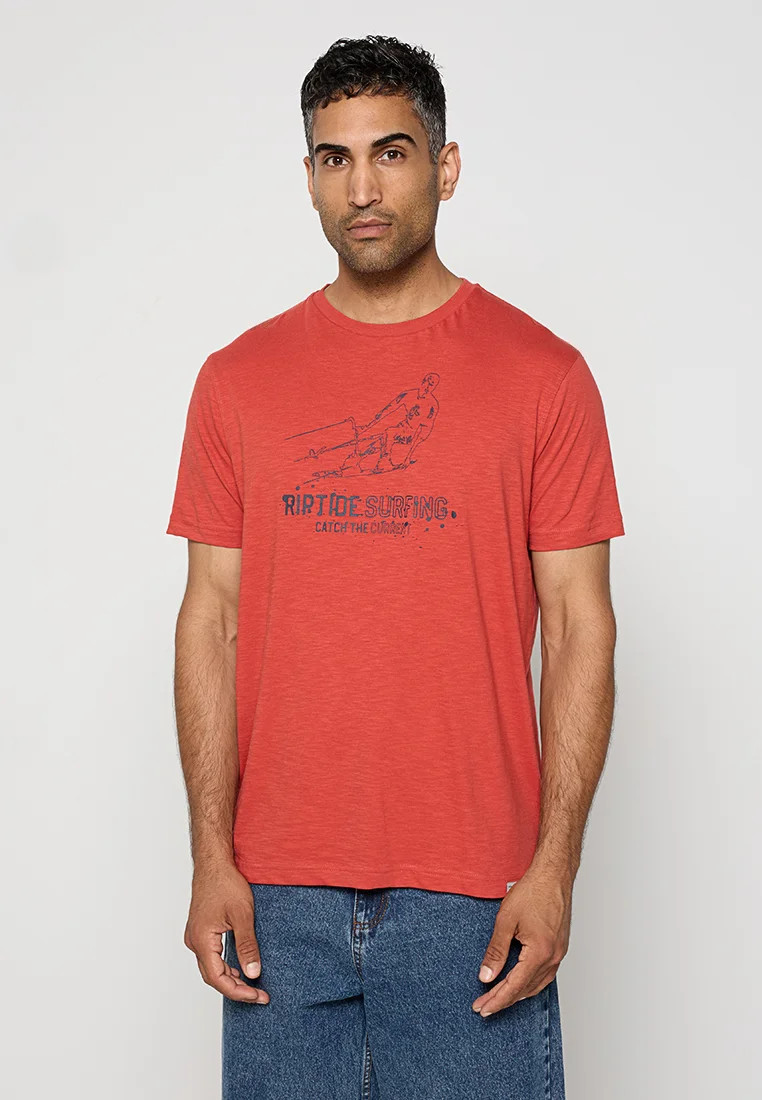 LERROS  Chemise classique corail M undefined