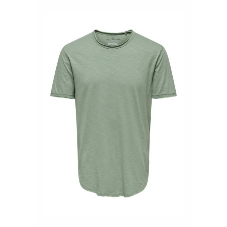 Only & Sons ONSBENNE LIFE TEE T-shirt basique vert clair M undefined