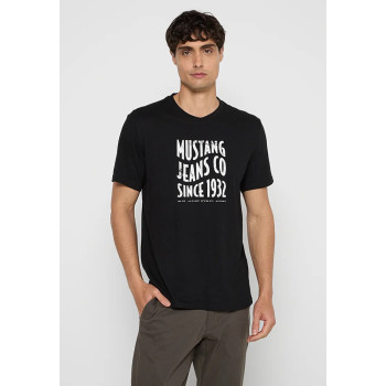 Mustang  T-shirt imprimé noir S undefined