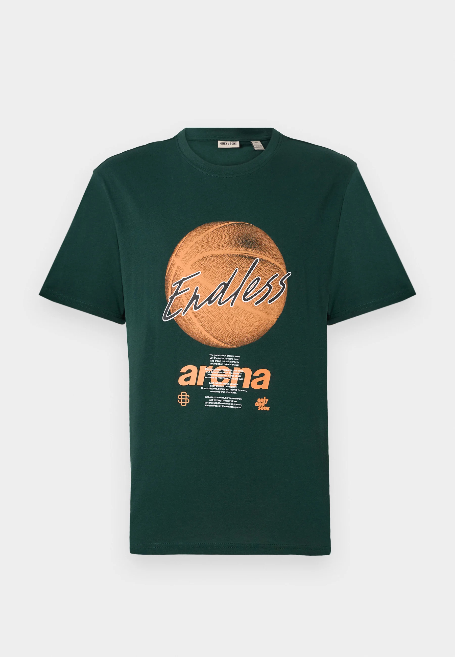 Only & Sons ONSBRON TEE T-shirt imprimé vert foncé M undefined