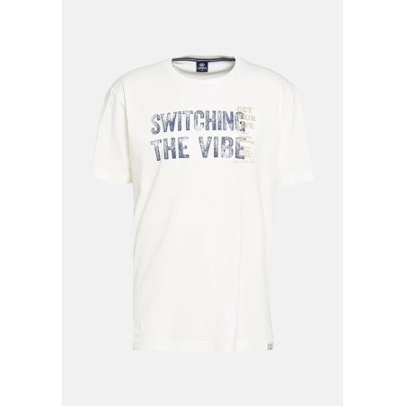 LERROS  T-shirt imprimé écru XL undefined