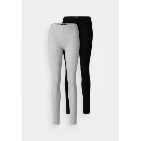 Even&Odd 2 PACK Legging (type pantalon) gris clair chiné L undefined