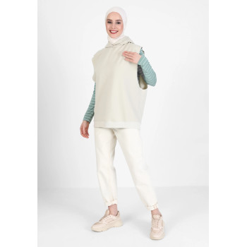 Modanisa REFKA Débardeur beige L undefined