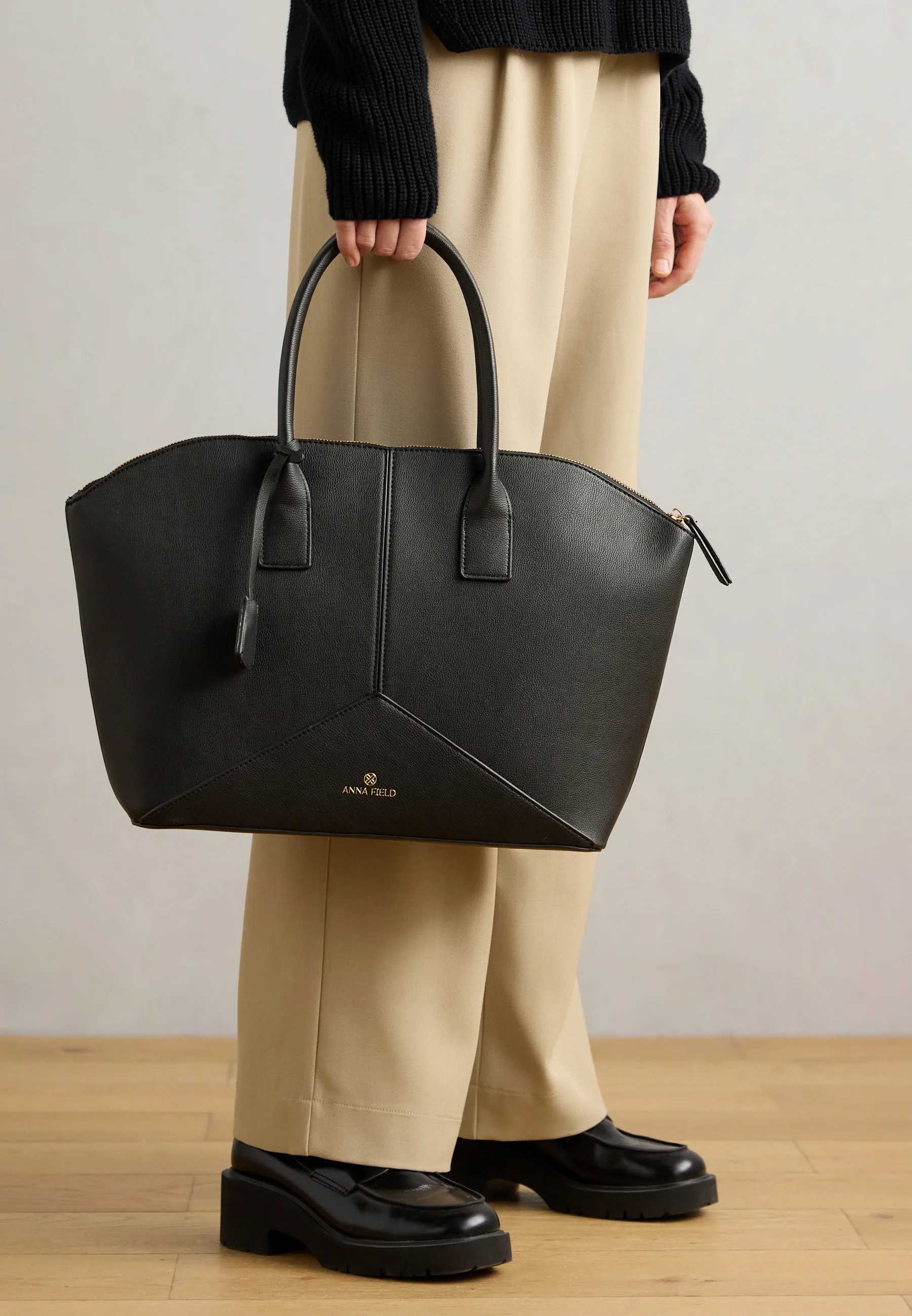 Anna Field  Sac ordinateur noir onesize undefined